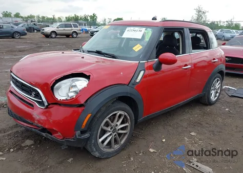 2015 Mini Countryman Cooper S из США, поврежденный, VIN WMWZC3C56FWP53249